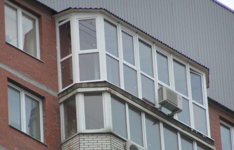 Крыша на балкон