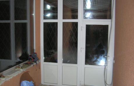 Панорамное окно входная дверь ПВХ